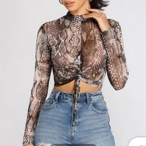 Windsor Snake Top